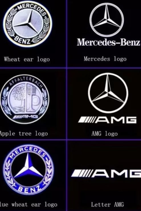 Éclairage de seuil Mercedes