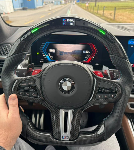 Volant sport en carbone (LED) BMW Série G