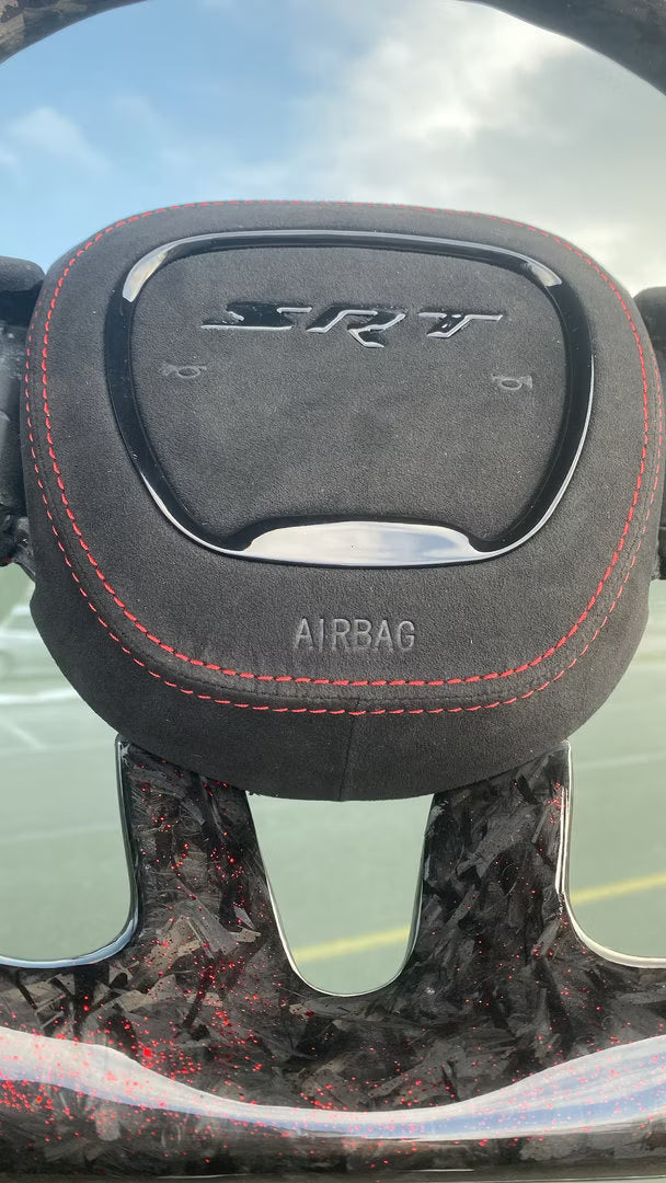 Jeep Sportlenkrad Forged Carbon Farbsplitter