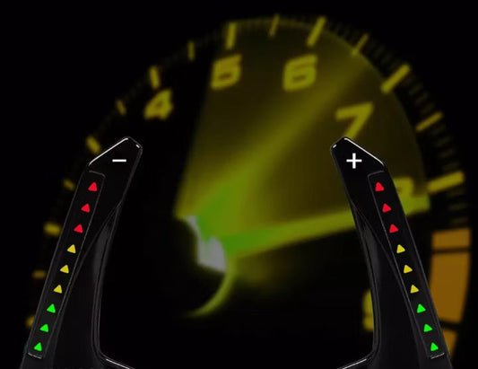 Palettes de changement de vitesse LED Audi