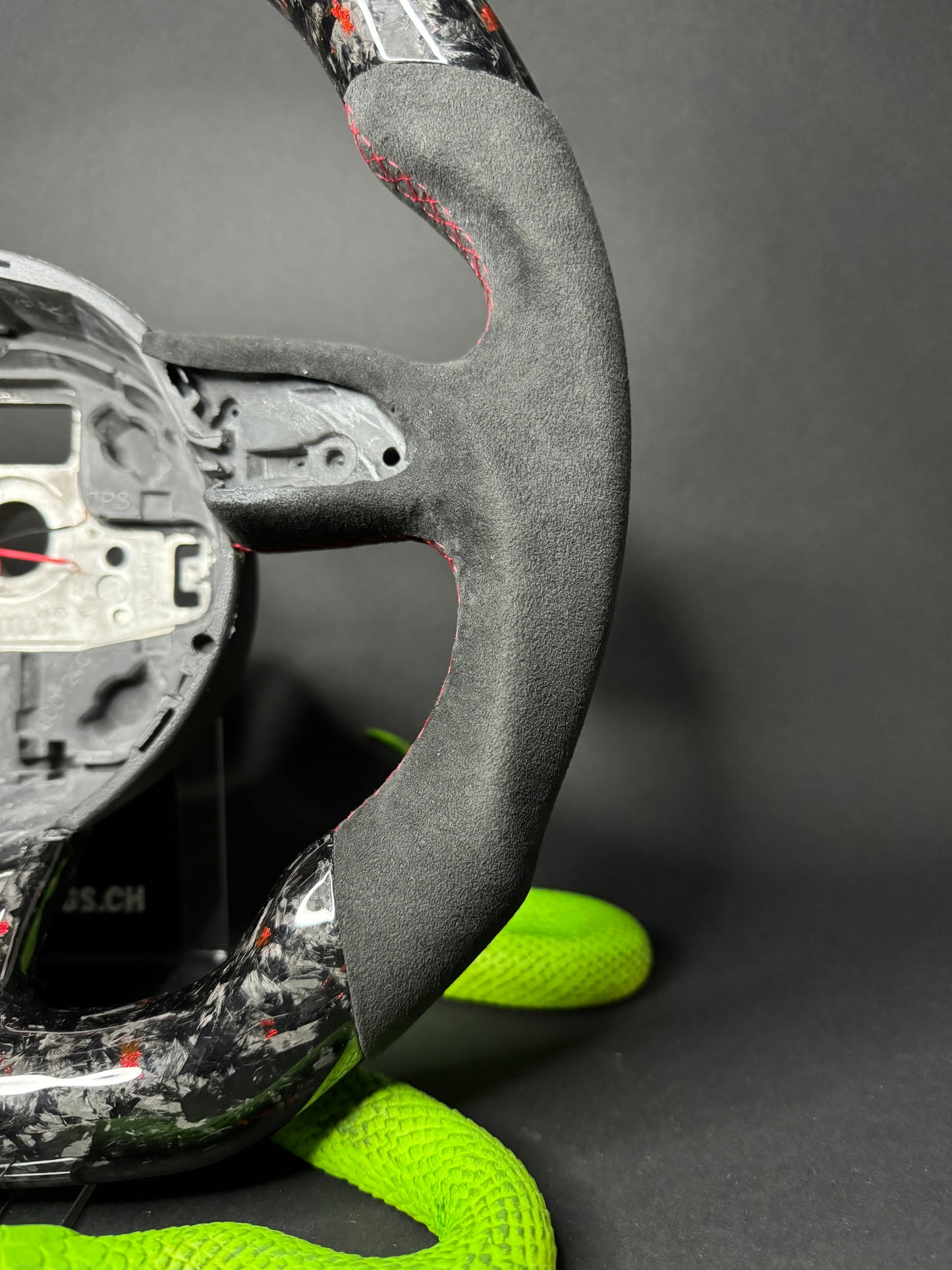 Audi Sport Steering Wheel Forged Carbon Color Splinter (LED)