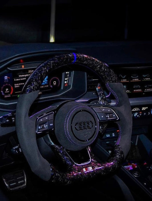 Volant Sport Audi Carbone forgé SPACE