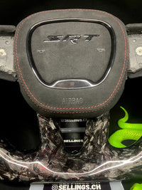 Dodge Sportlenkrad Forged Carbon Farbsplitter