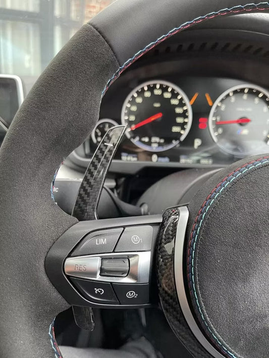 Palettes de changement de vitesse en carbone BMW Série F