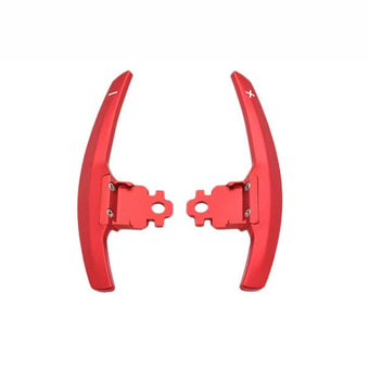 compare product BMW Rouge Mat Palettes de Changement de Vitesse Série F
