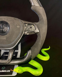 VW Carbon Sports Steering Wheel Standard (LED)