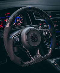 Volant sport VW Golf 7/7.5 Carbone