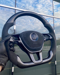 VW Carbon Sports Steering Wheel Standard (LED)