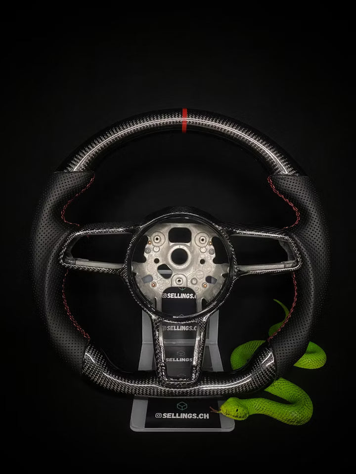 Porsche Sportlenkrad Carbon (LED)