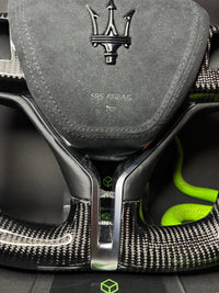 Maserati Carbon Sport Steering Wheel (LED)