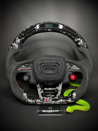 compare product Audi Sportlenkrad Carbone forgé (LED)