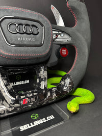 Audi Sportlenkrad Carbone forgé (LED)