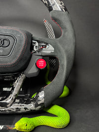 Audi Sportlenkrad Carbone forgé (LED)
