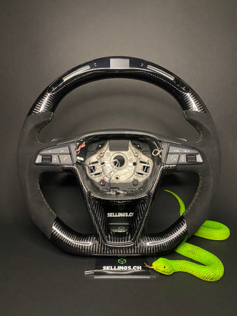 compare product Seat Sport Steering Wheel Carbon (LED)