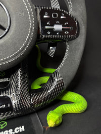 Mercedes AMG Sportlenkrad Carbon LED (Upgrade auf Facelift)