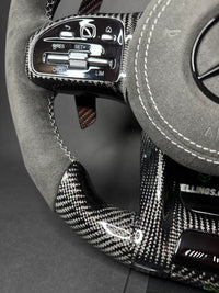 Mercedes AMG Sportlenkrad Carbon LED (Upgrade auf Facelift)
