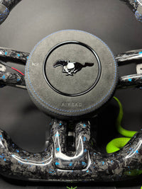 Ford Mustang Sportlenkrad Forged Carbon Farbsplitter (LED)
