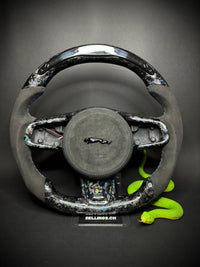 Jaguar Sportlenkrad Forged Carbon Farbsplitter (LED)