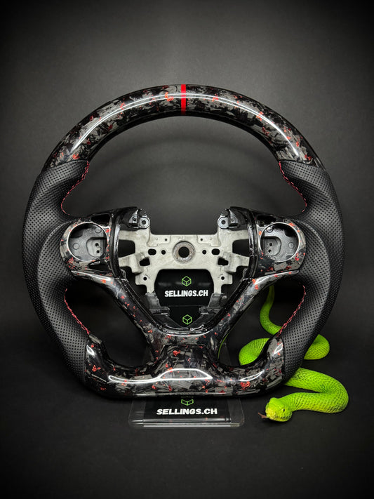 Honda Sportlenkrad Forged Carbon Farbsplitter