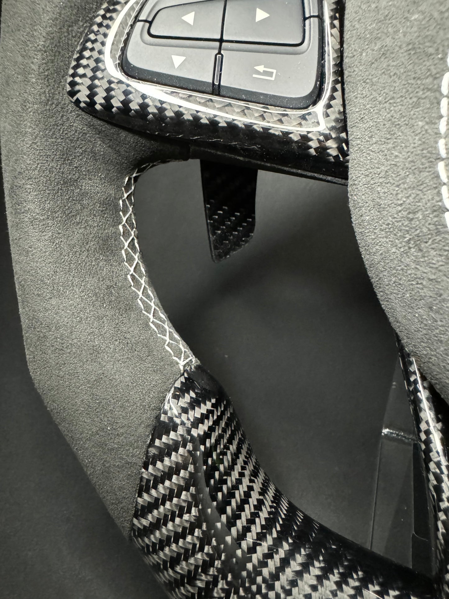 Mercedes AMG Sportlenkrad Carbon (LED)