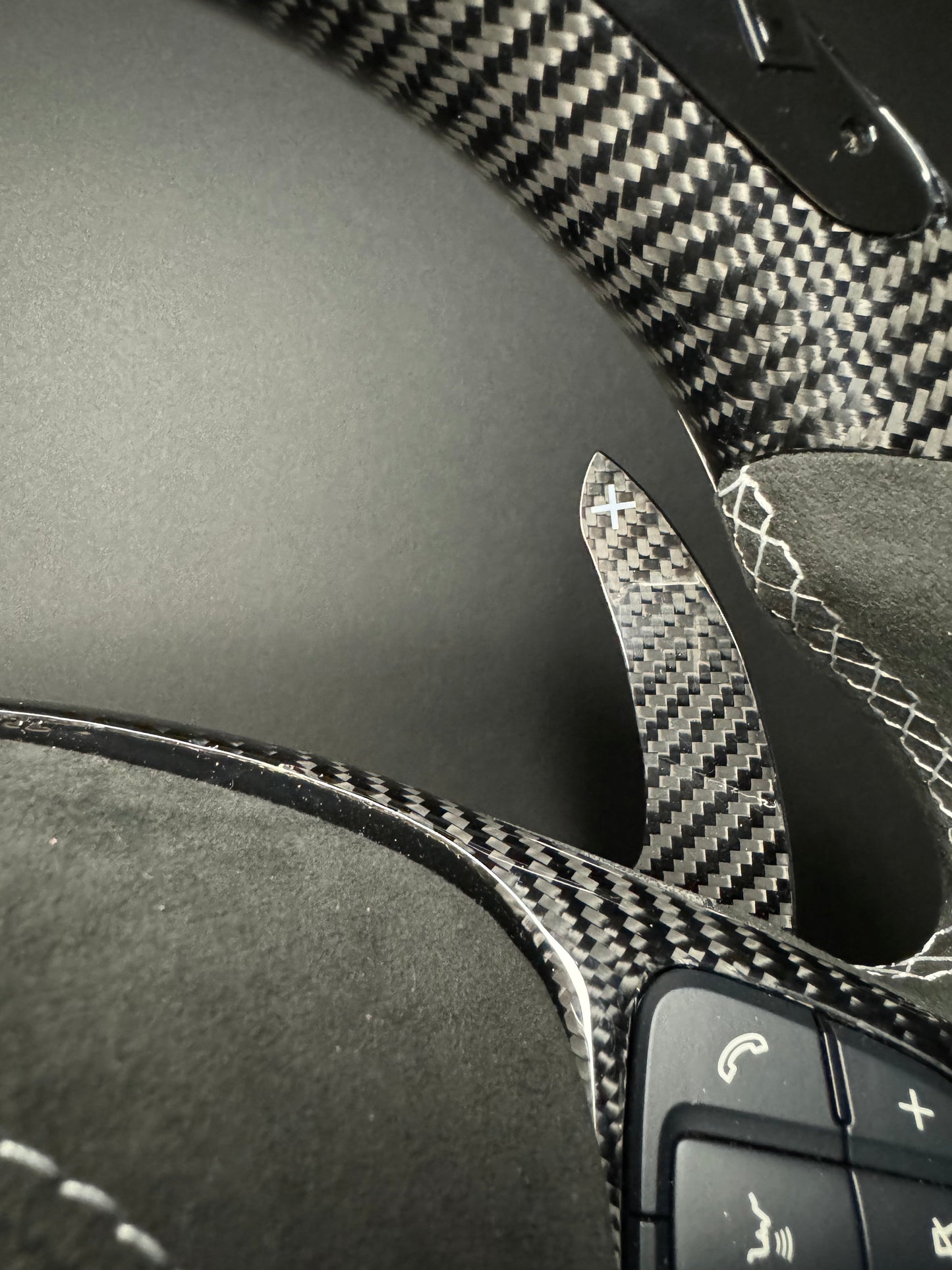 Mercedes AMG Sportlenkrad Carbon (LED)