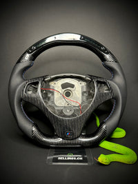 Volant sport BMW Carbone (LED) Série E