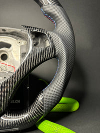 Volant sport BMW Carbone (LED) Série E