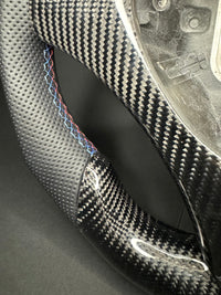 Volant sport BMW Carbone (LED) Série E