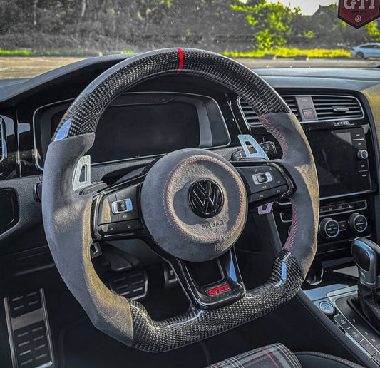 Volant sport VW Golf 7/7.5 Carbone