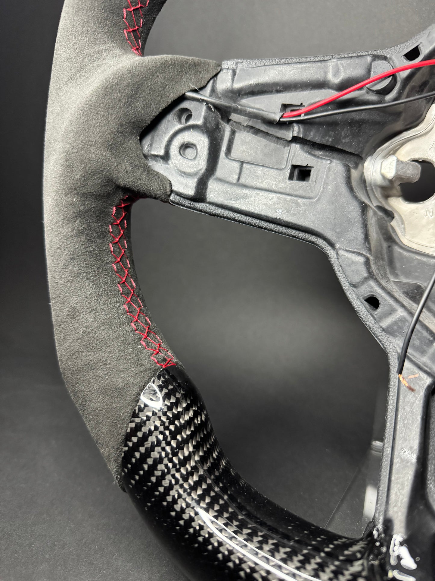 Volant sport en carbone (LED) pour VW Golf 7/7.5