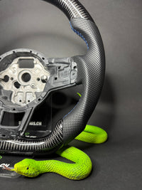 Volant sport en carbone pour VW Golf 7/7.5