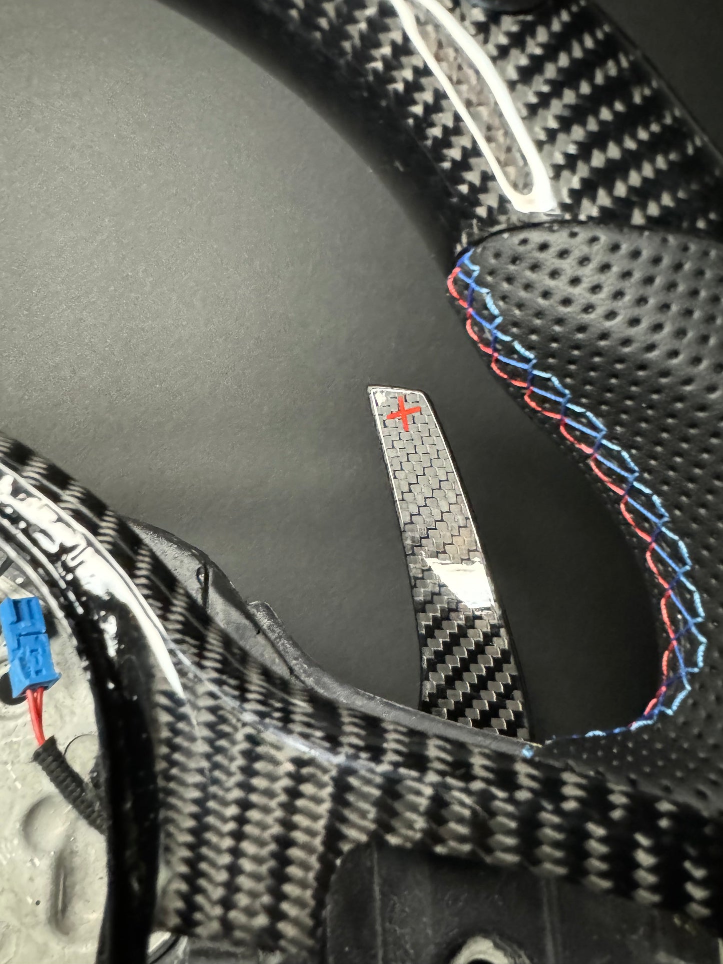 Volant sport en carbone (LED) BMW Série G
