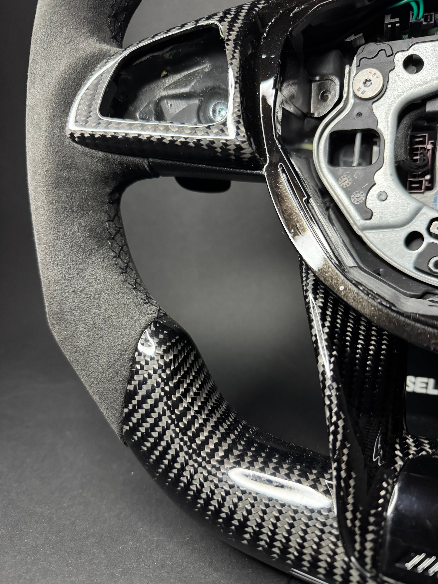 Mercedes AMG Carbon Sports Steering Wheel