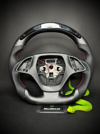compare product Corvette Sport Steering Wheel Carbon Matte (LED)