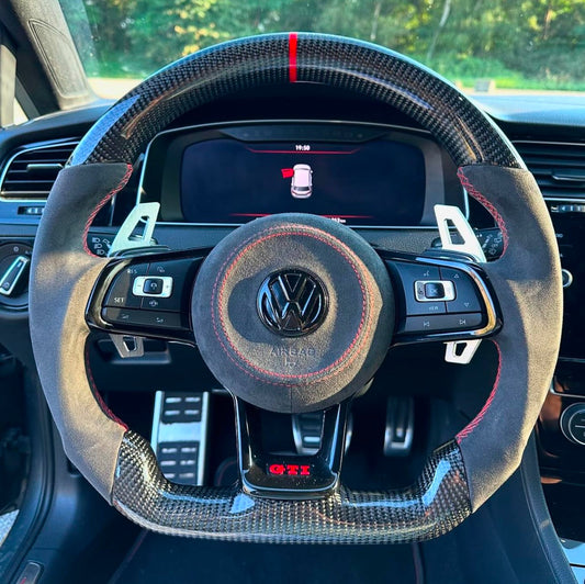 Volant sport VW Golf 7/7.5 Carbone