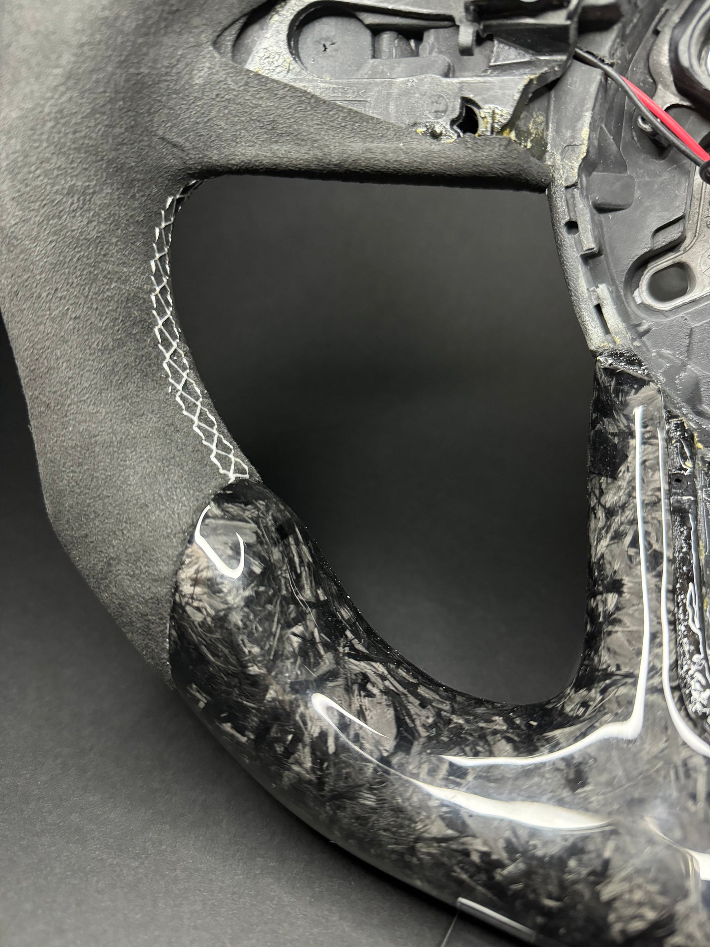 Audi Sport Steering Wheel Forged Carbon (LED)