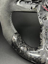 Audi Sport Steering Wheel Forged Carbon (LED)