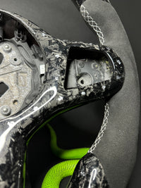 BMW Sport Steering Wheel Forged Carbon Color Flakes (LED) G-Series
