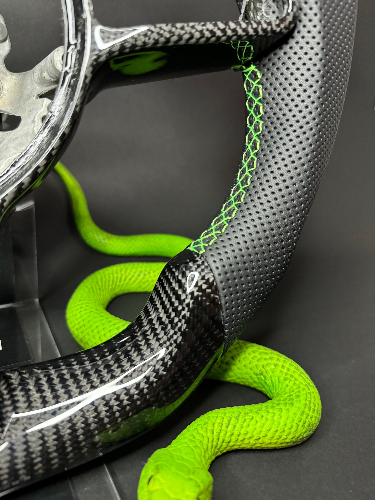 Porsche Sportlenkrad Carbon (LED)