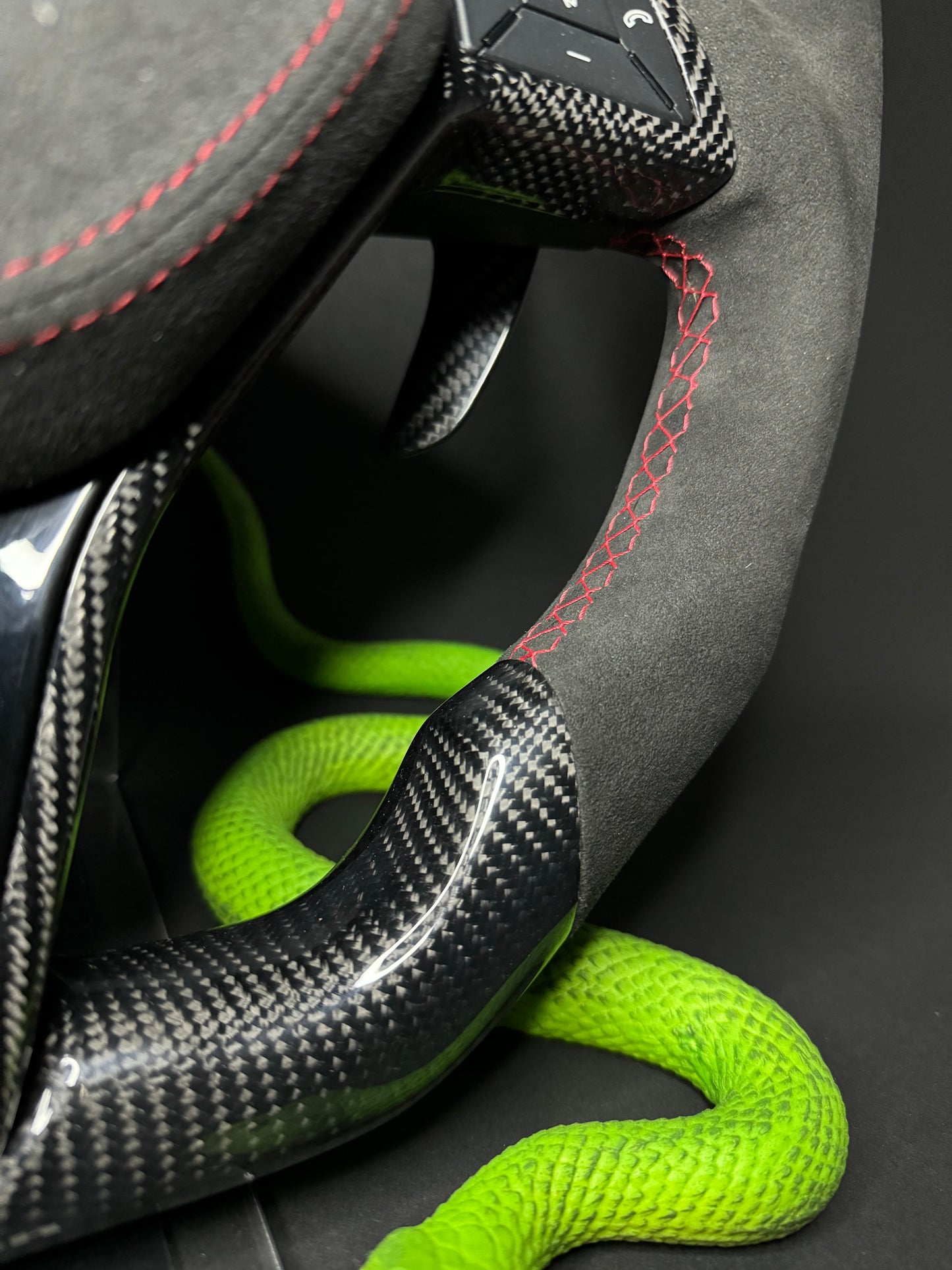 Mercedes AMG Sportlenkrad Carbon (LED)