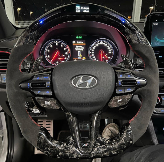 Hyundai Sportlenkrad Forged Carbon (LED)