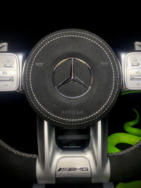 Volant sport Mercedes AMG Alcantara (LED)