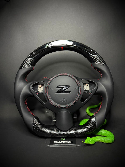 Nissan 370z Sportlenkrad Carbon (LED)