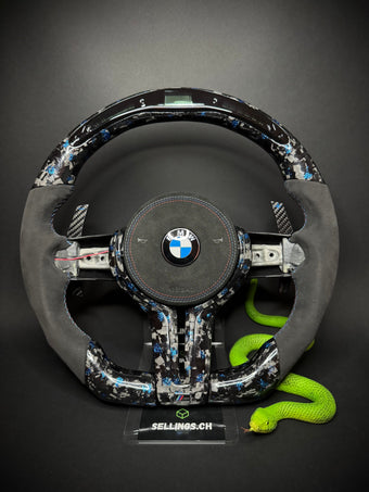 compare product BMW Sport Steering Wheel Forged Carbon LED (Upgrade to Facelift)
