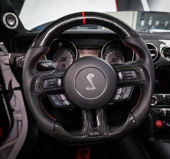 compare product Volant sport en carbone pour Ford Mustang