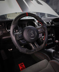 Volant sport en carbone pour Ford Mustang