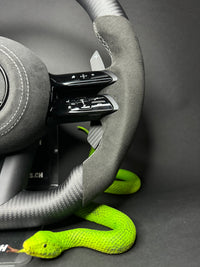 Volant sport Mercedes AMG Carbone Mat (mise à niveau vers Facelift)