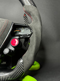 Volant sport Audi carbone (LED)