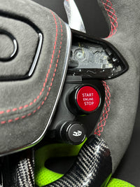 Volant sport Audi carbone (LED)