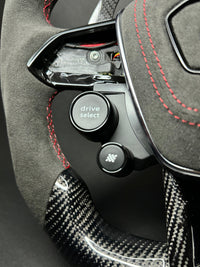 Volant sport Audi carbone (LED)